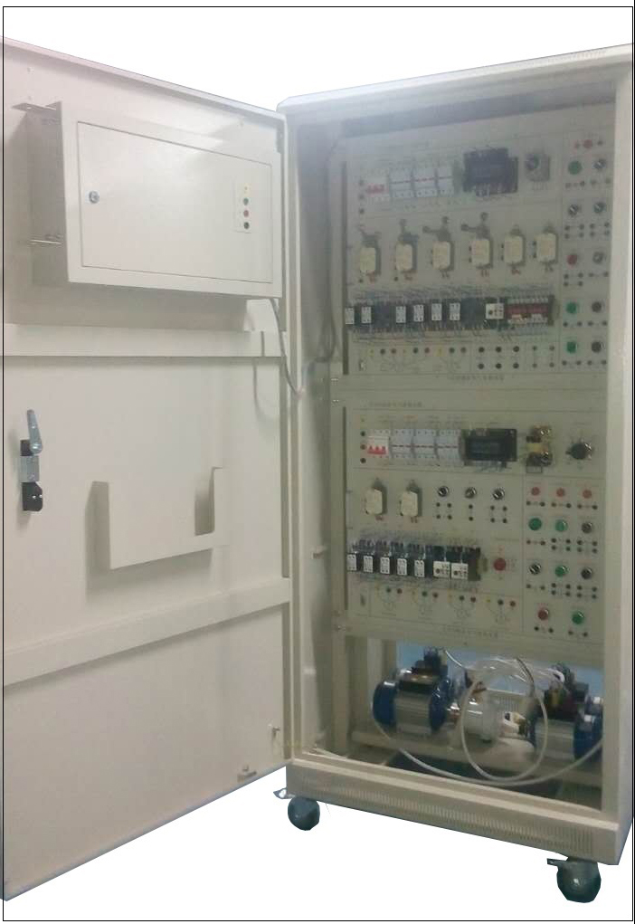 JSJC-4型 機床電氣實訓考核裝置（柜式雙面、四種機床）